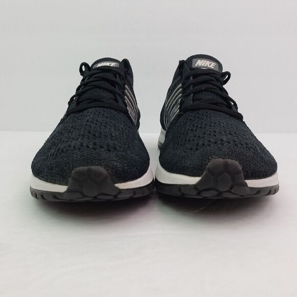 Nike Zoom Flyknit Streak Mens Size 7 Womens Sz 8.5 Black Sneaker Shoes 835994-01 main image 10